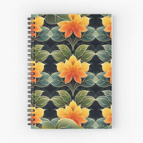 Aperçu de l'œuvre Modèle de fleurs tropicales créée et vendue par Print2Harbor.