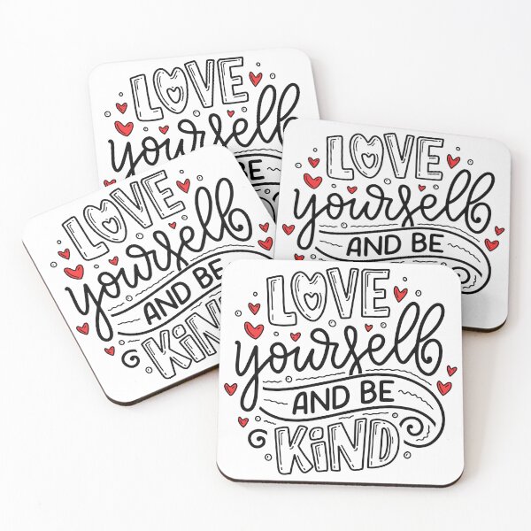 Item preview, Love Yourself And Be Kind designed and sold by Mruga.