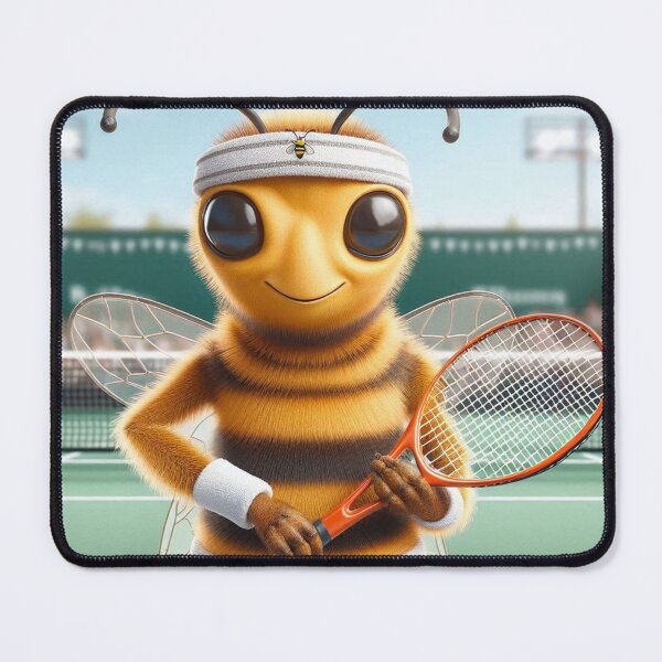 Item preview, The Tennis Bee designed and sold by Furbulous Faces.