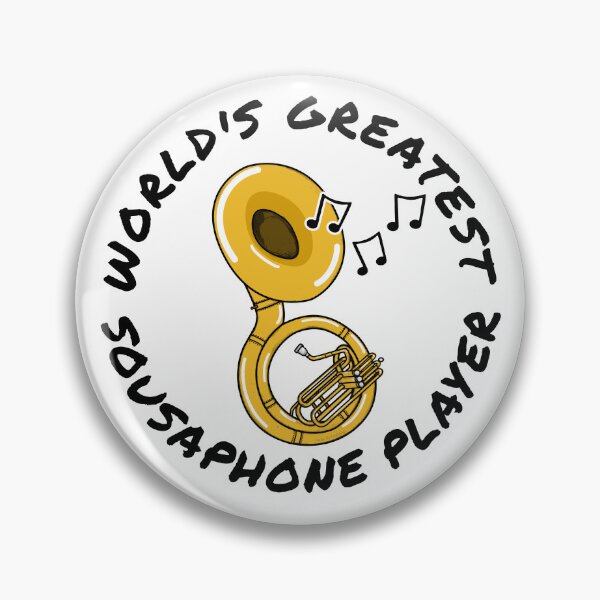 Item preview, World's Greatest Sousaphone Player Sousaphonist Brass Musician designed and sold by doodlerob.