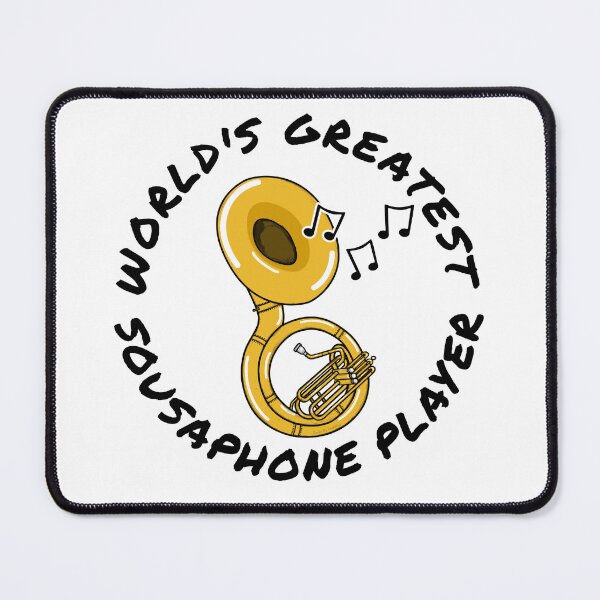 Item preview, World's Greatest Sousaphone Player Sousaphonist Brass Musician designed and sold by doodlerob.