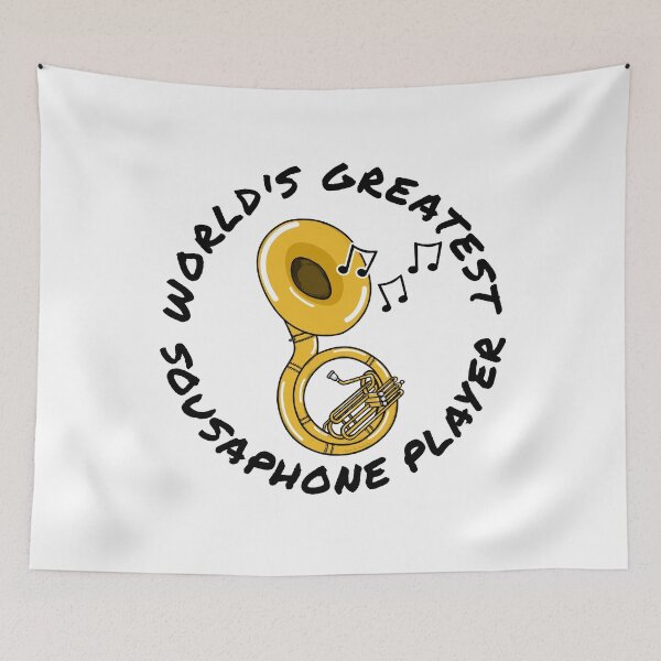 Item preview, World's Greatest Sousaphone Player Sousaphonist Brass Musician designed and sold by doodlerob.