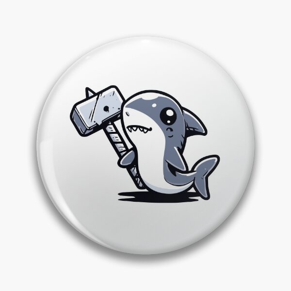 Item preview, Chibi Hammerhead Shark: A Cute and Handy Companion designed and sold by ObjCrea123.