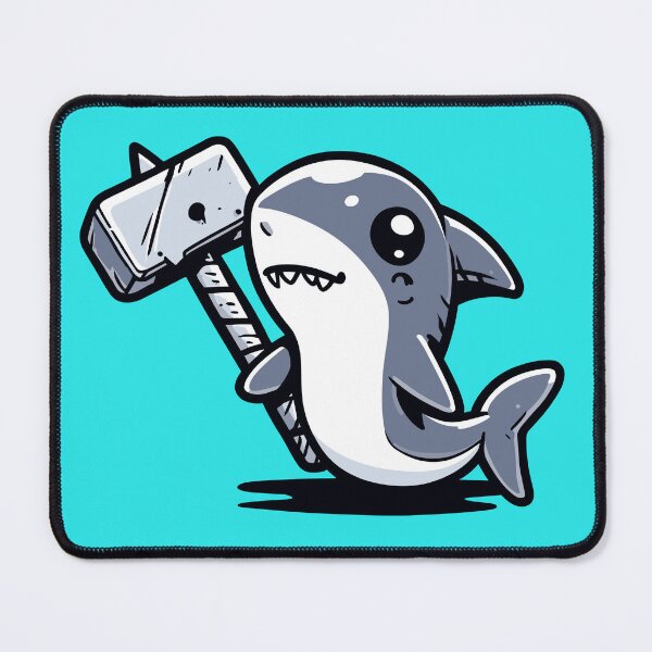 Item preview, Chibi Hammerhead Shark: A Cute and Handy Companion designed and sold by ObjCrea123.