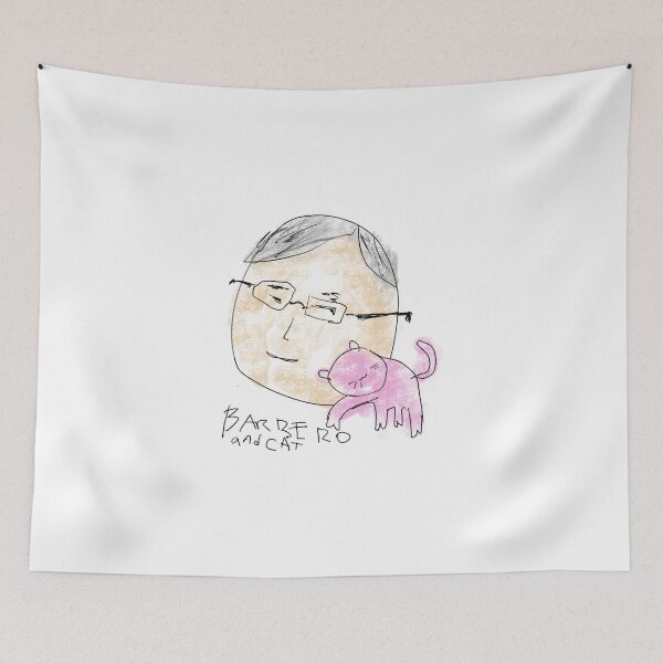 Item preview, Barbero y gato rosa designed and sold by Cat cut cop.