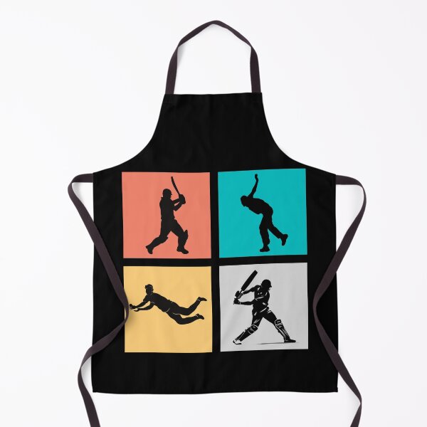 Item preview, Cricketers in Colourful Squares designed and sold by DJ-Portable.