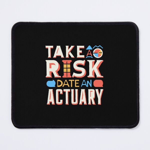Item preview, Take A Risk Date An Actuary - Actuary Humor designed and sold by TeesYouWant.