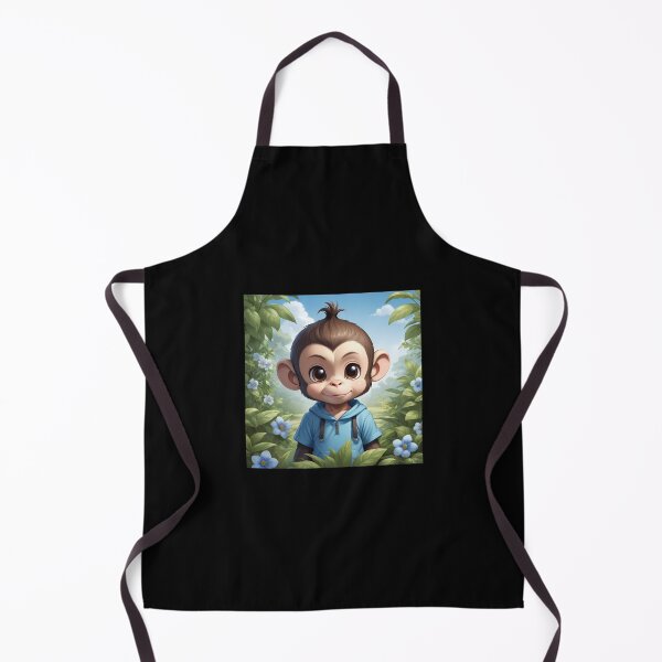 Item preview, Cheerful Monkey designed and sold by AICreativeArts.