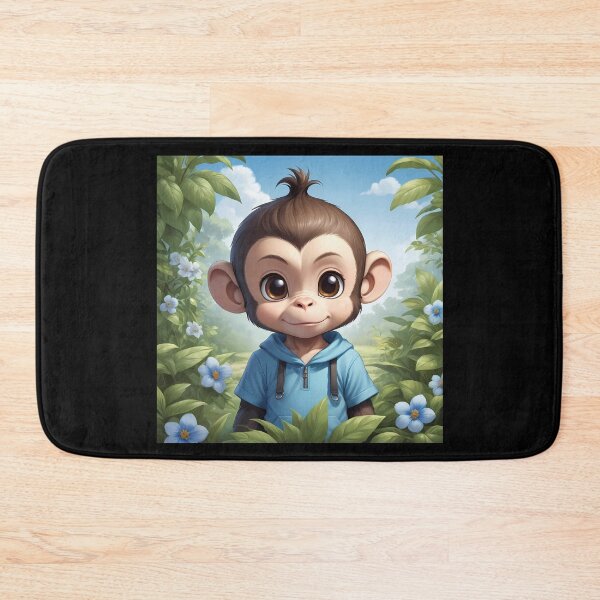 Item preview, Cheerful Monkey designed and sold by AICreativeArts.