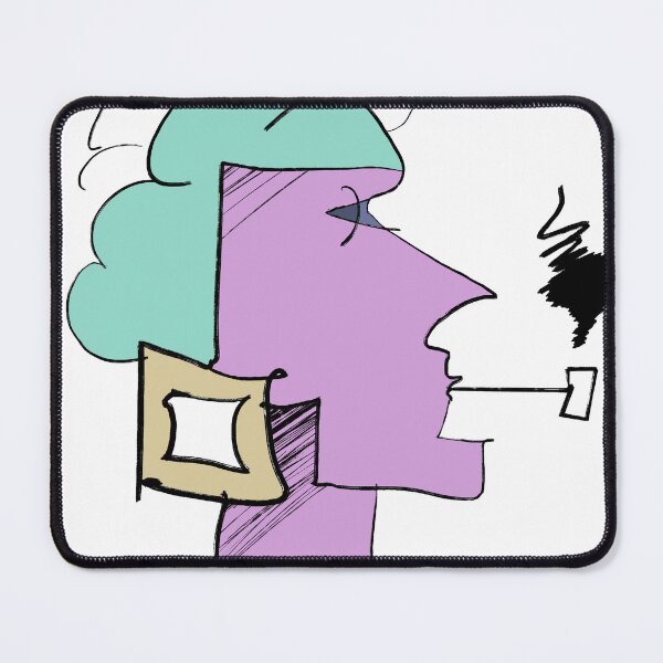 Item preview, Pop art Women With a Pipe designed and sold by CLEARART7.