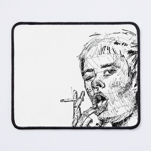 Item preview, Portrait of woman smoking designed and sold by Arthur Loeuil.