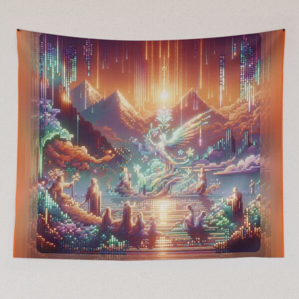 Item preview, A window to a pixel Art world designed and sold by Queueka.