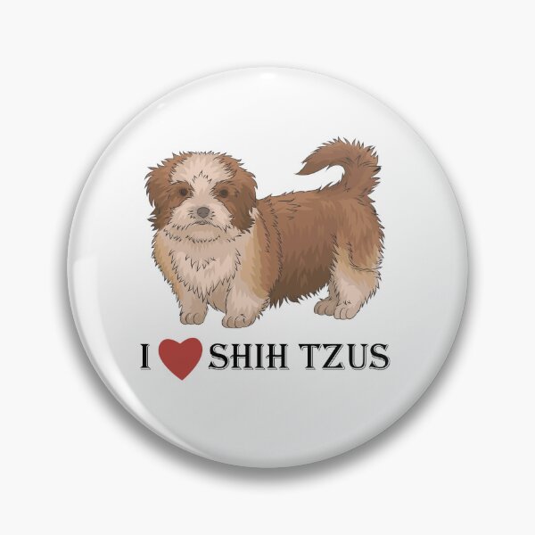 Item preview, I Heart Shih Tzus designed and sold by abxxyz123.