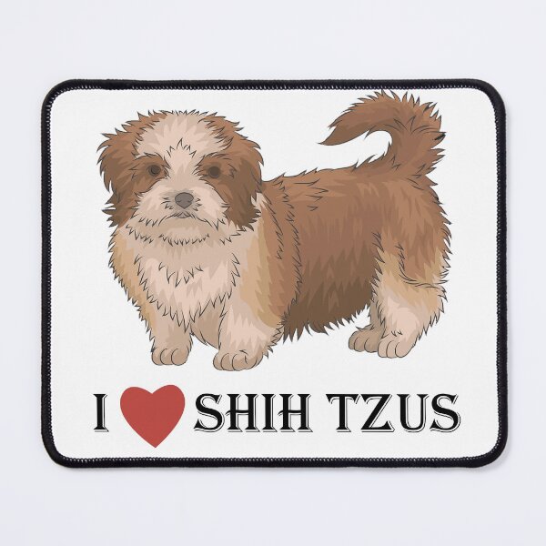 Item preview, I Heart Shih Tzus designed and sold by abxxyz123.