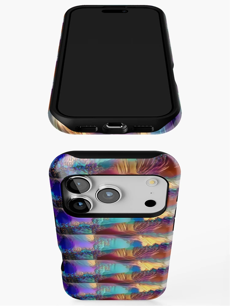 Thumbnail 3 of 4, iPhone Case, Abstract colors designed and sold by AndroidZ.