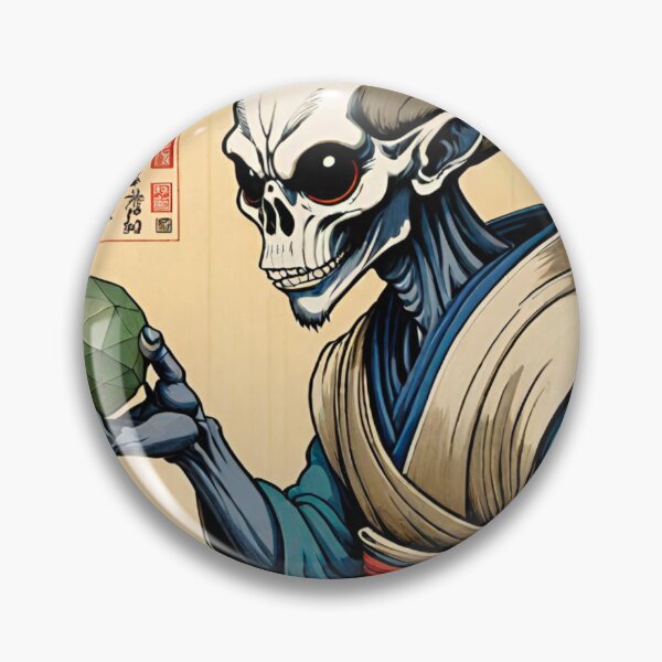 Item preview, Ancient Japanese Alien Artwork designed and sold by GrizzlyCollective.