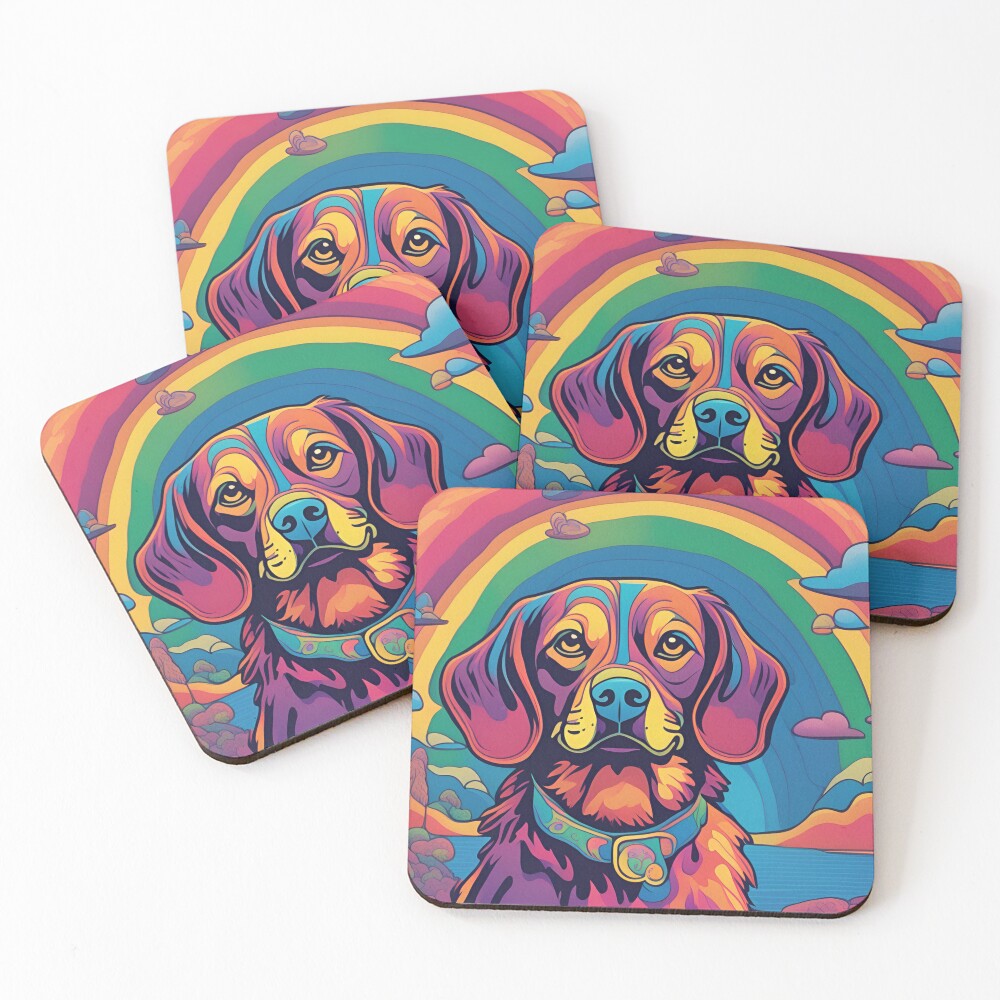 Item preview, Coasters (Set of 4) designed and sold by RiffZoom.