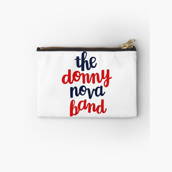 Item preview, Donny Nova Band Stacked Script - Red and Navy designed and sold by Ashley Wijangco.