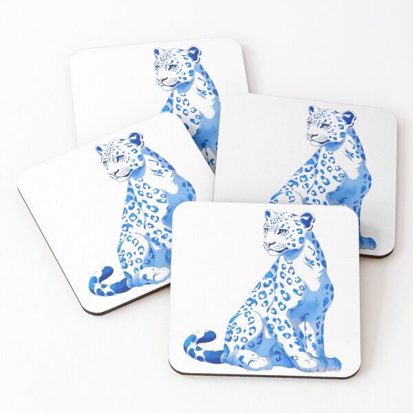 Item preview, Blue And White Leopard designed and sold by xiao xuans.