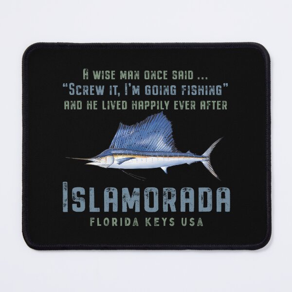 Item preview, Islamorada Florida Fishing Wise Man designed and sold by Futurebeachbum.