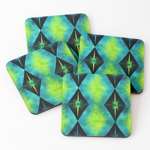Item preview, “Vintage Elegance: Shaded Blue Cyan Repeating Pattern” designed and sold by Art-Vortex-fr.