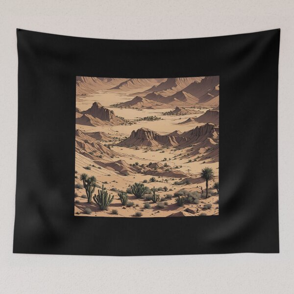 Item preview, Vast Desert designed and sold by AICreativeArts.
