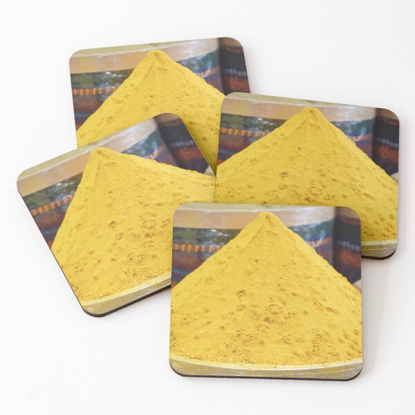 Item preview, A pile of turmeric powder designed and sold by Anastasia Kaneva.