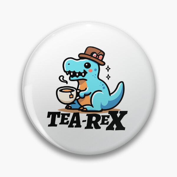 Artikelvorschau, Tea-Rex: Ein süßes und komisches Dinosaurier-Design entworfen und verkauft von ObjCrea123.