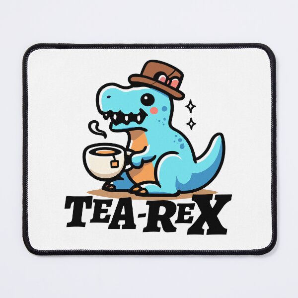 Item preview, Tea-Rex : Un design de dinosaure mignon et comique designed and sold by ObjCrea123.