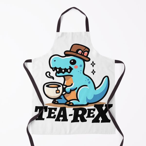 Item preview, Tea-Rex : Un design de dinosaure mignon et comique designed and sold by ObjCrea123.