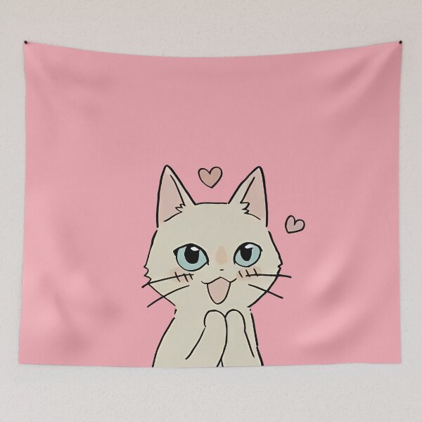 Item preview, White Cat designed and sold by louwu <3.