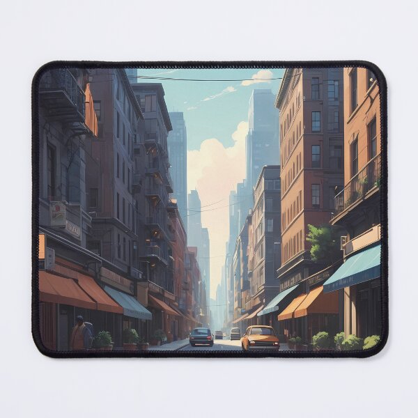 Item preview, Sunlit Street designed and sold by AICreativeArts.