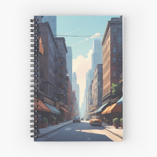 Item preview, Sunlit Street designed and sold by AICreativeArts.