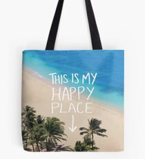 Glücklicher Ort Tote Bag