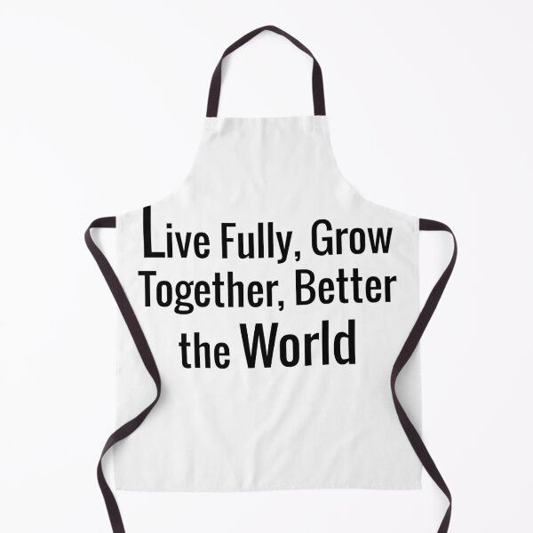 Item preview, Live Fully, Grow Together, Better the World life quotation t-shirt  designed and sold by KARTICK DUTTA.