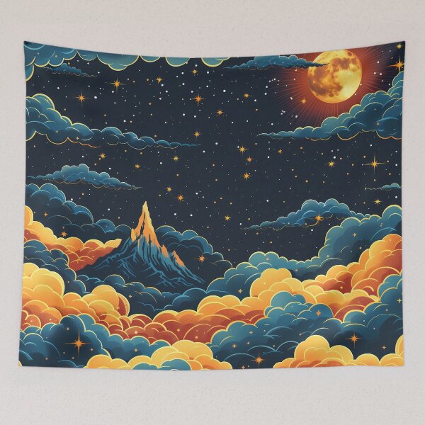 Item preview, Moon in the Sky  designed and sold by Print2Harbor.