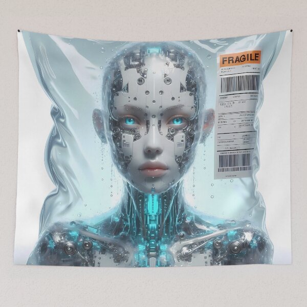 Item preview, Cyborg Shrink-wrapped designed and sold by Vibranta Studio.