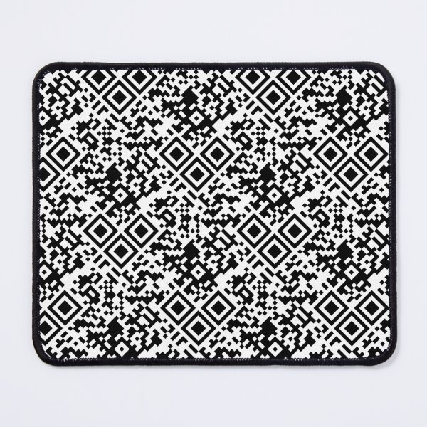 Artikelvorschau, 3183 C – RouCouCou QR-Code scannen – Merch-Muster, schwarzweiß entworfen und verkauft von RouCouCou.
