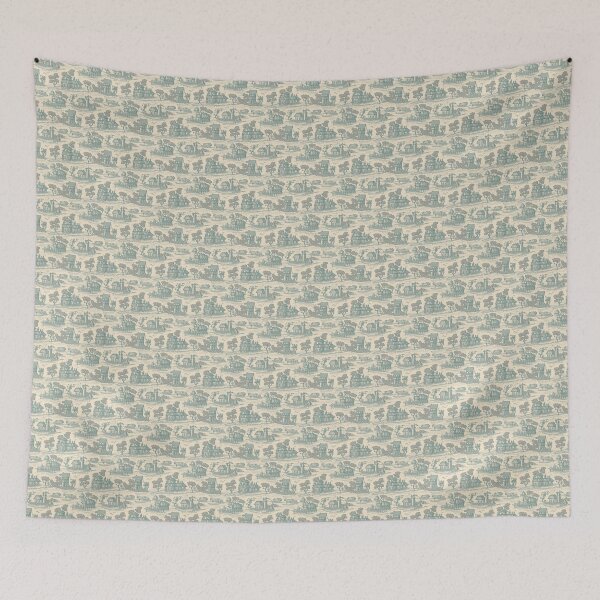 Item preview, Chic Toile 4: Timeless Sophistication in Every Detail by HahaHandlesHub designed and sold by HahaHandlesHub.