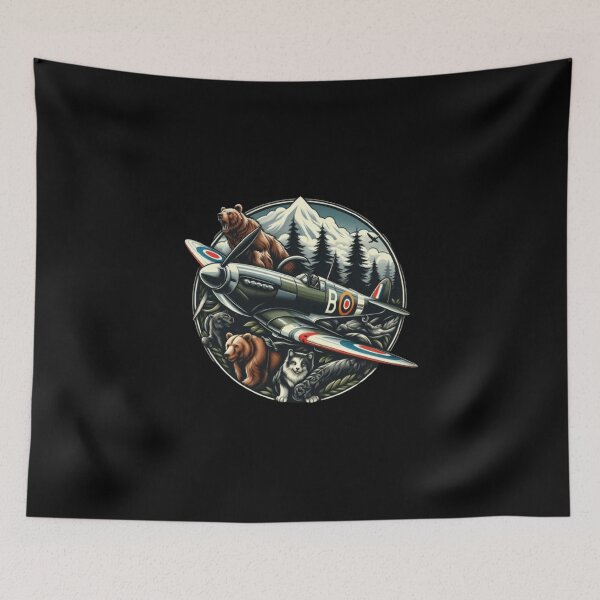 Item preview, Spitfire wild life  designed and sold by BeztProductz.