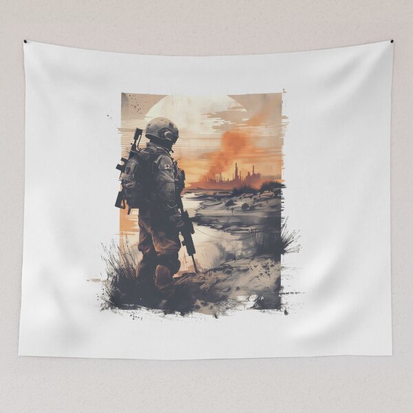 Item preview, Soldier at war. designed and sold by slemfiskz.