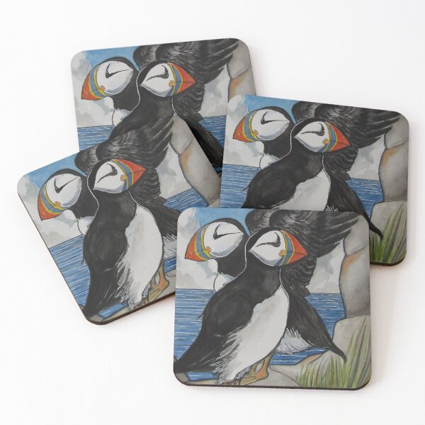 Item preview, Puffins designed and sold by crowleyronan123.