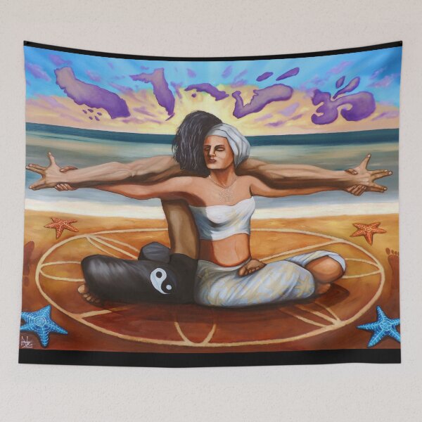 Item preview, Starfish Medicine Wheel Yoga designed and sold by CelesteYarnall.