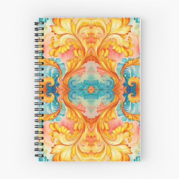 Item preview, Victorian style blue, yellow pattern  designed and sold by GrifonJ.
