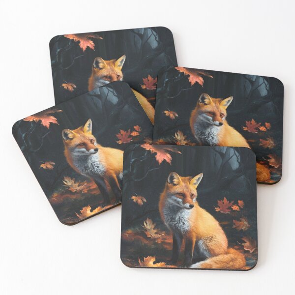 Artikelvorschau, Fuchs-Portrait. Herbstfuchs, Herbstfuchs, Vintage-Fuchs, Fuchs-Malerei, Caravaggio-Stil entworfen und verkauft von FoxVibes.