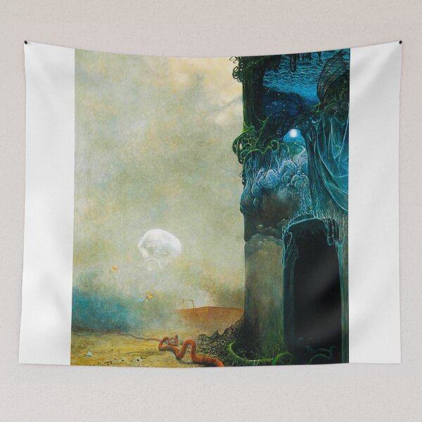Item preview, zdzislaw beksinski painting designed and sold by David-thomi.