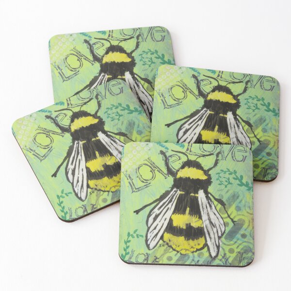 Item preview, Lovely Green Bee designed and sold by Stefanie Harrington.