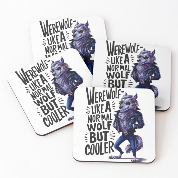 Item preview, WEREWOLF - LIKE A WOLF BUT COOLER  designed and sold by justyna-s28.