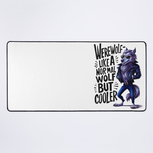 Item preview, WEREWOLF - LIKE A WOLF BUT COOLER designed and sold by justyna-s28.