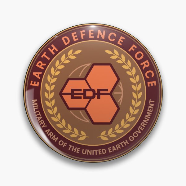 Item preview, Earth Defence Force Emblem designed and sold by Lagelantee.